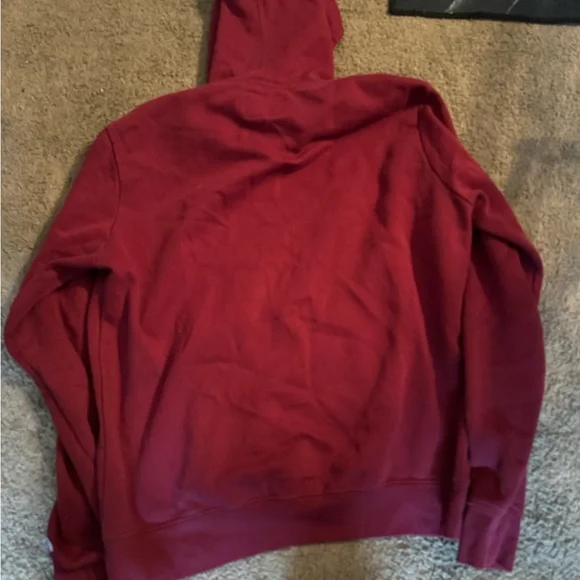 Dark Red Champion Hoodie size large men’s - Picture 5 of 5